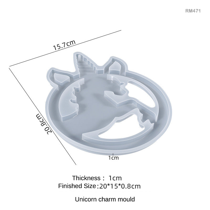 Gift To Love | Silicon Mould | Size : 20.8 X 15.7 X 1 Cm | Code : RM471