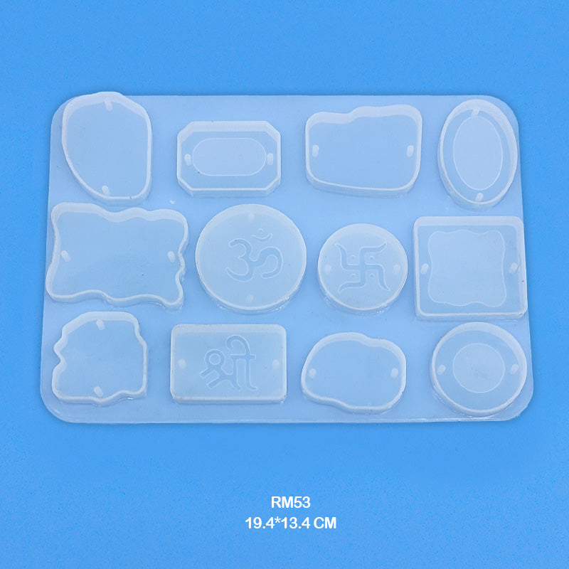 RM53 SILICONE RAKHI MOLD 19.4*13.4 CM - GIFT TO LOVE