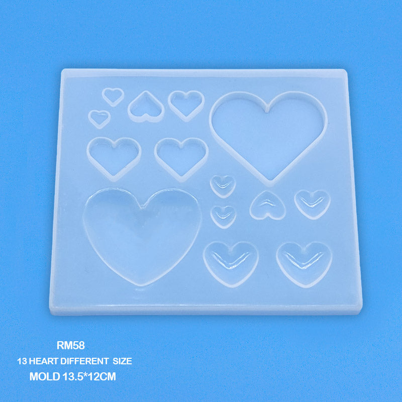 RM58 SILICONE MOLD 13.5*12CM - GIFT TO LOVE
