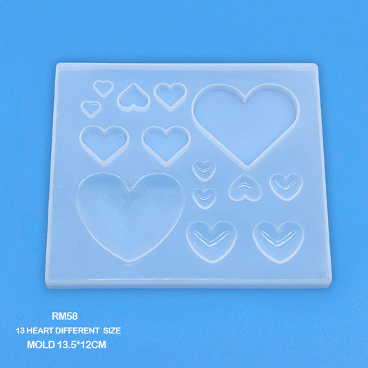 Gift To Love | Silicone Mold | Size : 13.5 X 12 Cm | Code : RM58