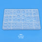 Gift To Love | Silicone Mold Pendant | Size : 25 X 15 Cm | Pcs : 58 Pcs | Code : RM59