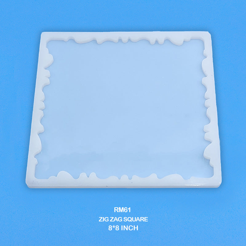 Rm61 Silicone Mold 8X8 Inch Square Agate-Gift To Love-Art & Craft