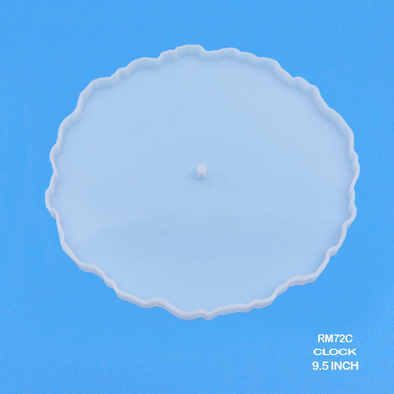 RM72C SILICONE MOLD CLOCK MOULD 9.5"