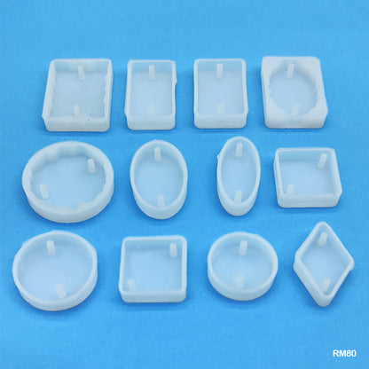 Gift To Love | Silicone Rakhi Mold | Pcs : 12 Pcs | Code : RM80