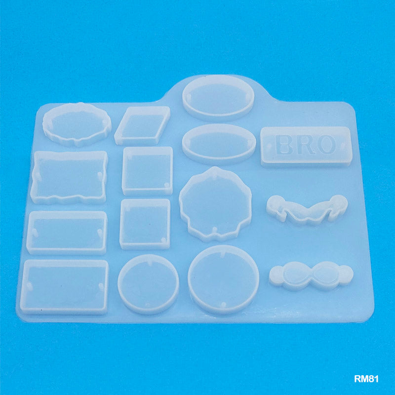Rm81 Silicone Rakhi Mold 5X7 Inch