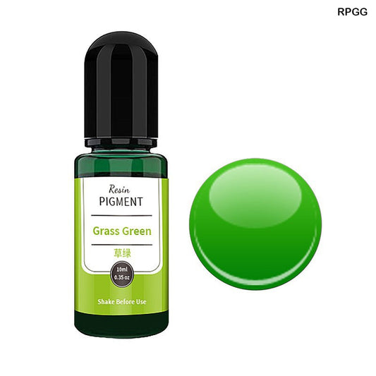 Gift To Love | Resin Pigment | Color : Grass Green | Size : 10 Ml | Code : RPGG