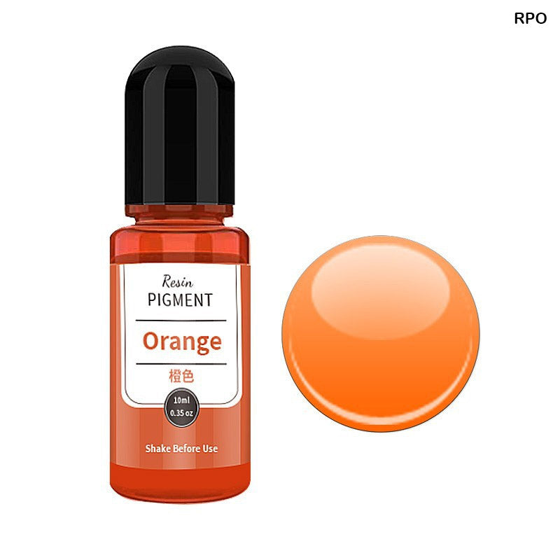 Gift To Love | Resin Pigment | Color : Orange | Size : 10 Ml | Code : RPO
