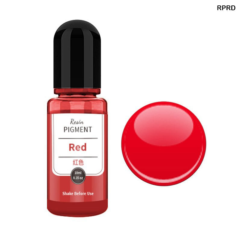 Gift To Love | Resin Pigment | Color : Red | Pcs : 10 Ml | Code : RPRD
