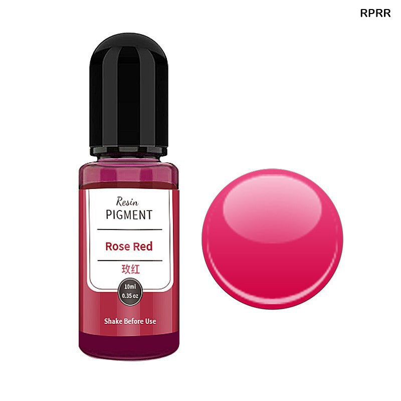 Gift To Love | Resin Pigment | Color : Rose Red | Size : 10 Ml | Code : RPRR