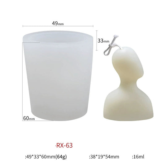 Gift To Love | Silicon Candle Mould | Code : RX63