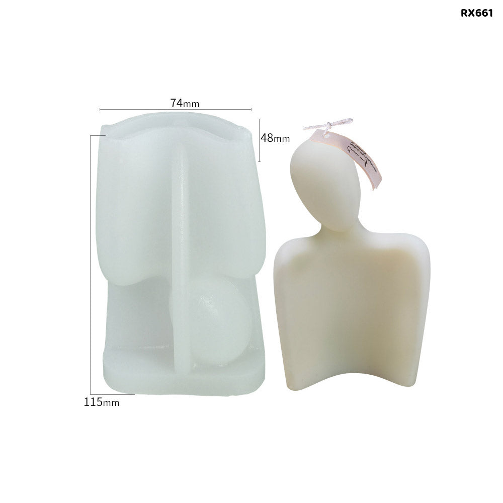 Gift To Love | Silicon Candle Mould | Code : RX661
