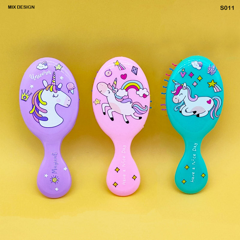 S011 Cartoon Print Kids Comb