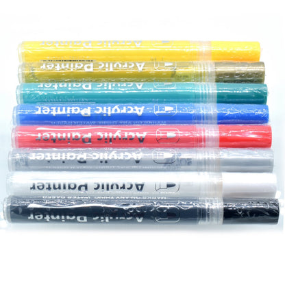 Gift To Love | Acrylic Painter Water Based Marker | Pcs : 8 Pcs | Code : S1000-8