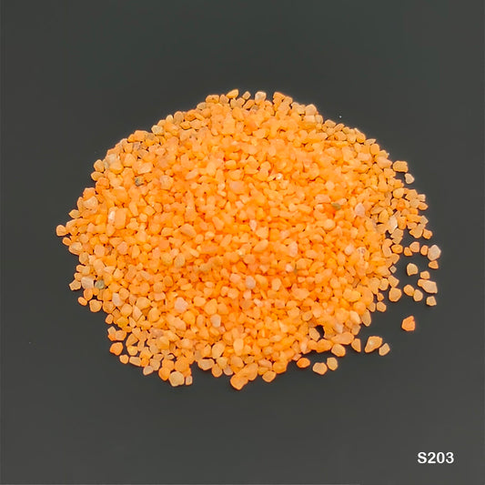 Gift To Love | Orange Sand | Color : Orange | Pcs : 20 Gram Packet | Code : S203
