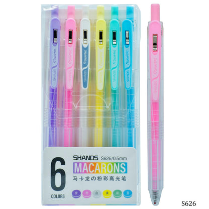 Gift To Love | Shands Metal Marker | Pcs : 6 Colour | Code : S626