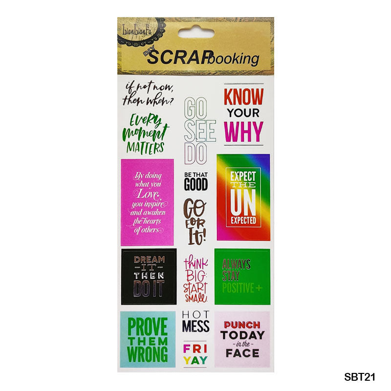 Gift To Love | Scrap Book Sticker | Code : SBT21