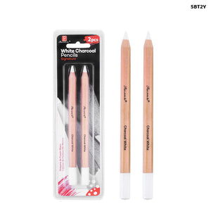 Gift To Love | White Charcoal Pencil | Color : White | Pcs : 2 Pcs | Code : SBT2Y