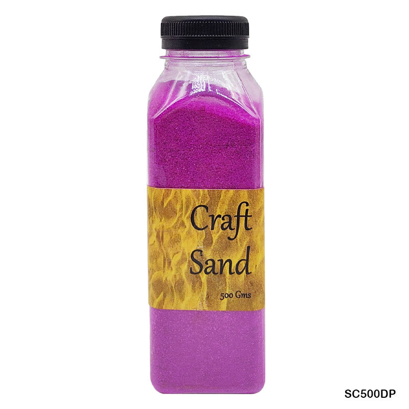 Sand Color 500Gm Botel (Sc500Dp) Dark Pink-Gift To Love-Art & Craft
