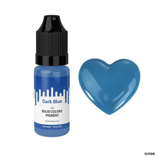 Gift To Love | Solid Color Pigment | Color : Dark Blue | Size : 10 Ml | Code : SCPDB
