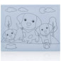 Gift To Love | Stretched Canvas Pre Marked 8X10Inch Baby Dog | Code : SCPM00