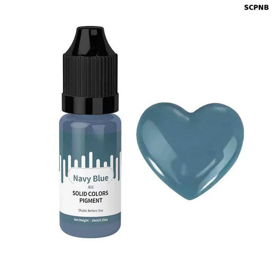 Gift To Love | Solid Color Pigment | Color : Navy Blue | Size : 10 Ml | Code : SCPNB