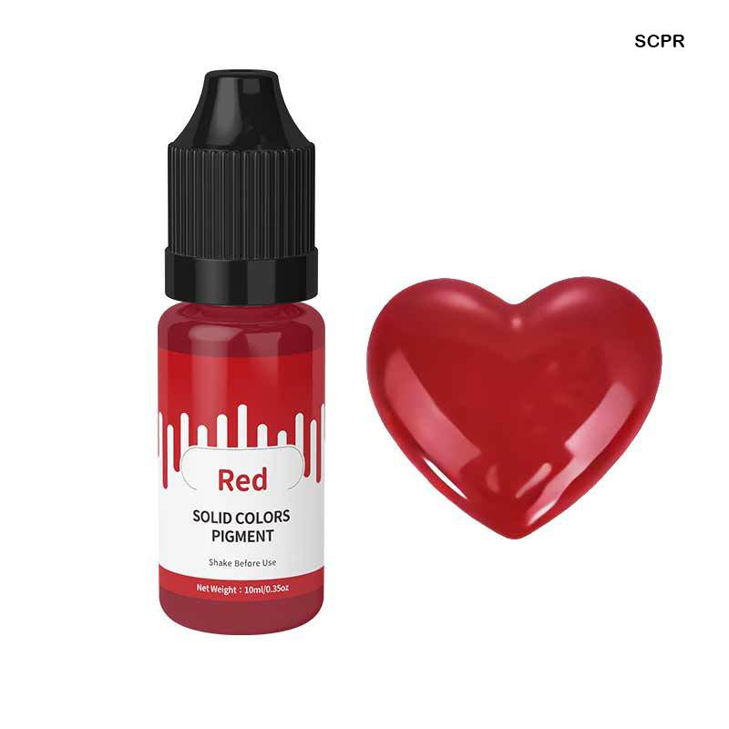 Solid Color Pigment 10Ml Red