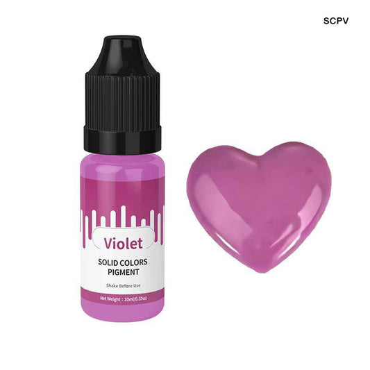 Gift To Love | Solid Color Pigment | Color : Violet | Size : 10 Ml | Code : SCPV