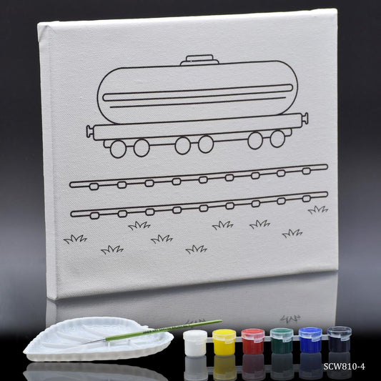 Gift To Love | Stretched Canvas With Print Oil Tank | Size : 8 X 10 Inch | Code : SCW810-4
