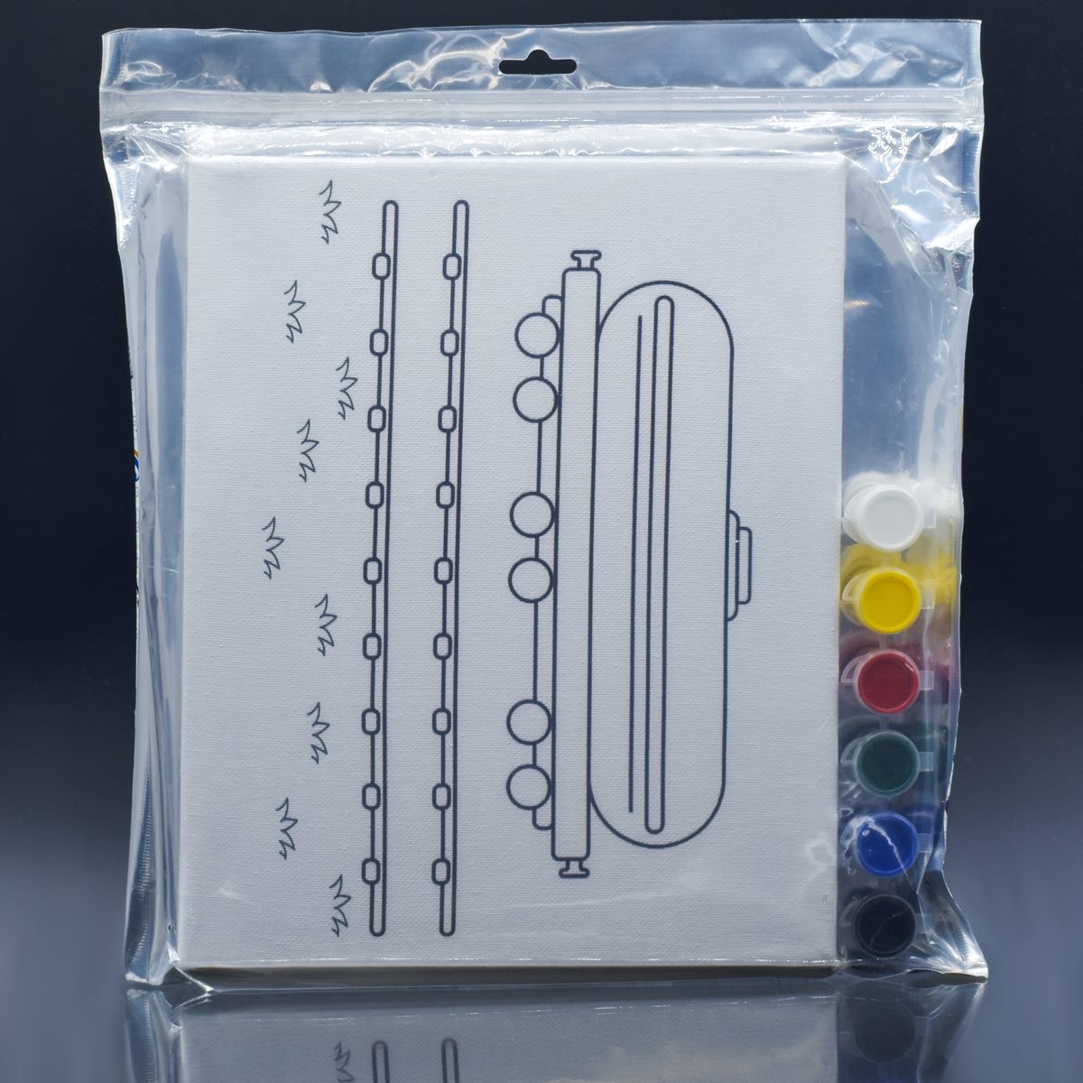 Gift To Love | Stretched Canvas With Print Oil Tank | Size : 8 X 10 Inch | Code : SCW810-4