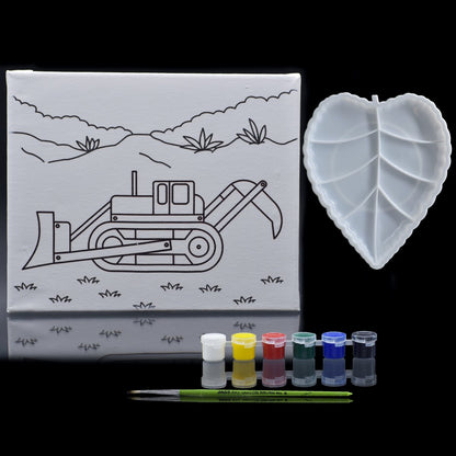 Gift To Love | Stretched Canvas With Print Jcb | Size : 8 X 10 Inch | Code : SCW810-7