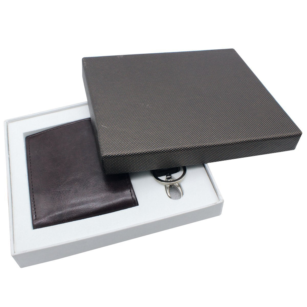 Gift To Love | Keychain With Wallet | Color : Brown | Code : SET132BN