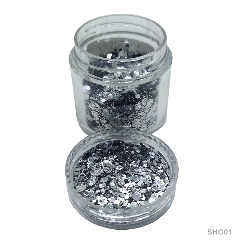 Gift To Love | Shimmer Glitter | Color : Silvery | Code : SHG01