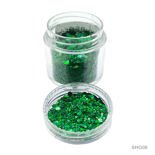 Gift To Love | Shimmer Glitter | Color : Laser Green | Code : SHG08