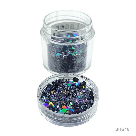 Gift To Love | Shimmer Glitter | Color : Laser Brown | Code : SHG18
