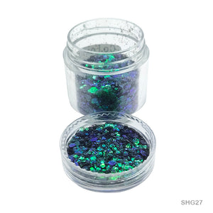 Gift To Love | Shimmer Glitter | Color : Colorful Olive Green | Code : SHG27
