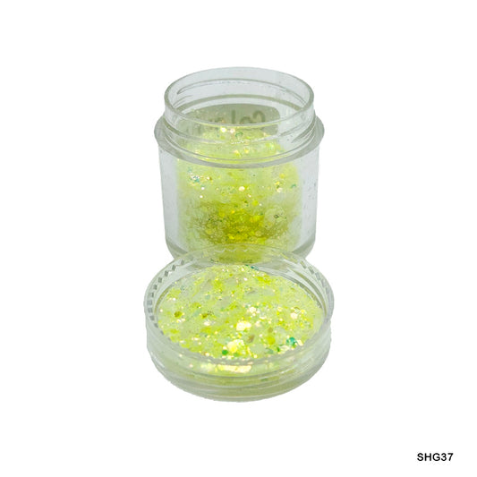 Gift To Love | Shimmer Glitter | Color : Yellow | Code : SHG37