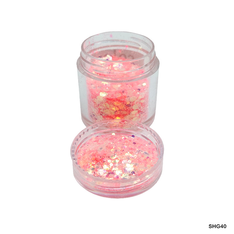 Gift To Love | Shimmer Glitter | Color : Red | Code : SHG40