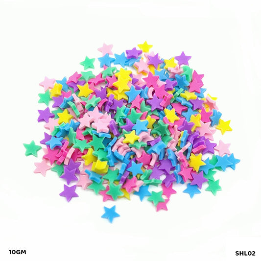 Gift To Love | Shakers Diy Star Beads | Pcs : 10 Gram | Code : SHL02