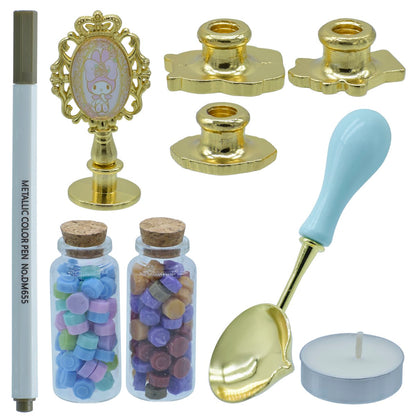 Gift To Love | Wax Seal Stamp Kit | Pcs : Set Of 9 Pcs | Code : SL-9