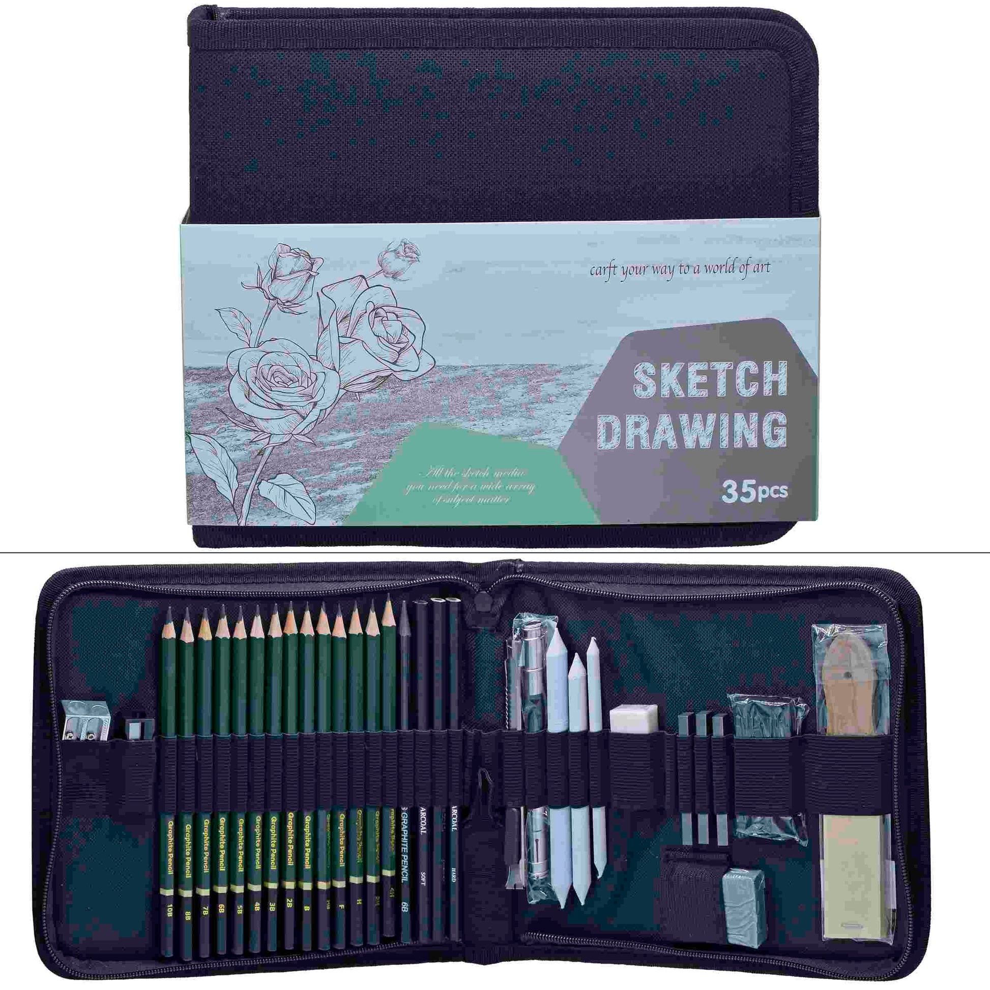 Gift To Love | Sketch Drawing | Pcs : Set Of 35 Pcs | Code : SM-35T