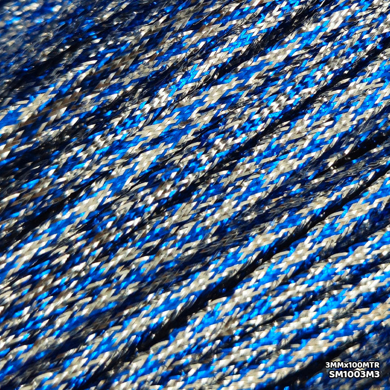 Gift To Love | Shimmer Metallic Cord Thread | Color : Multi | Size : 3 Mm X 100 Mtr | Code : SM1003M3