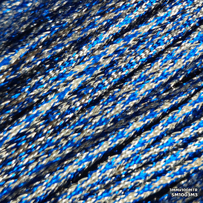 Gift To Love | Shimmer Metallic Cord Thread | Color : Multi | Size : 3 Mm X 100 Mtr | Code : SM1003M3