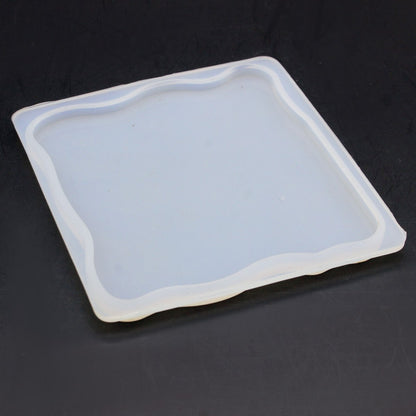 Gift To Love | Silicone Mould Agate Coaster Square | Code : SMAC01