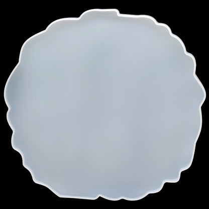 Gift To Love | Silicone Mould Agate Plate Design | Size : 10 Inch | Code : SMAP10IN