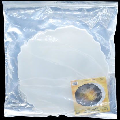 Gift To Love | Silicone Mould Agate Plate Design | Size : 10 Inch | Code : SMAP10IN