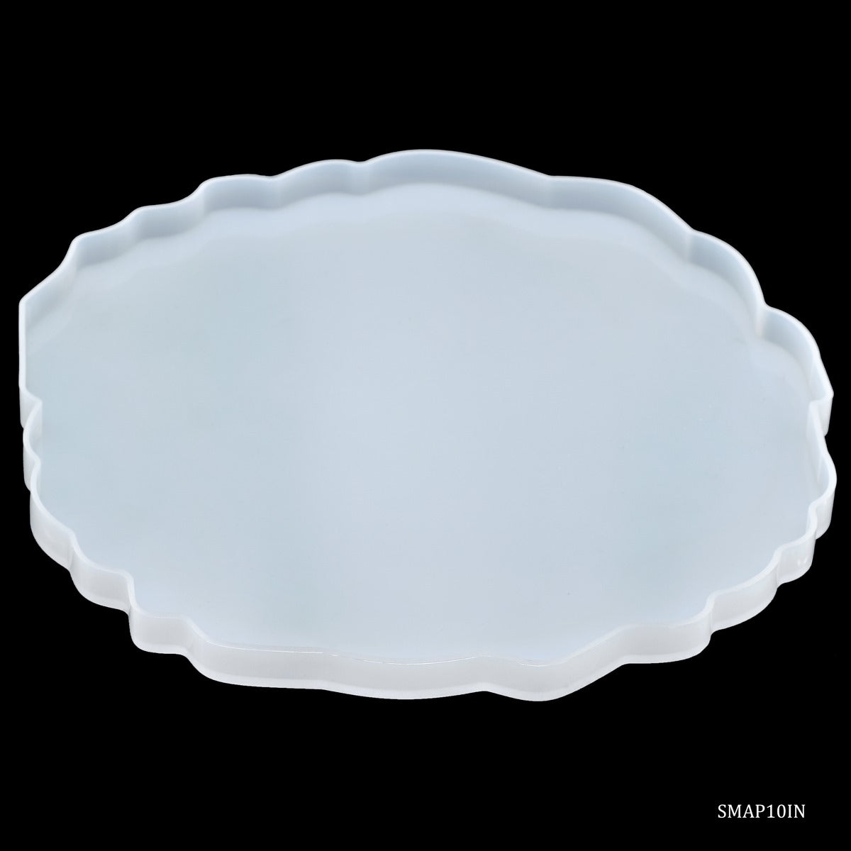 Gift To Love | Silicone Mould Agate Plate Design | Size : 10 Inch | Code : SMAP10IN
