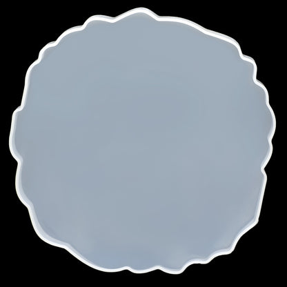 Gift To Love | Silicone Mould Agate Plate Design | Size : 6 Inch | Code : SMAP6IN