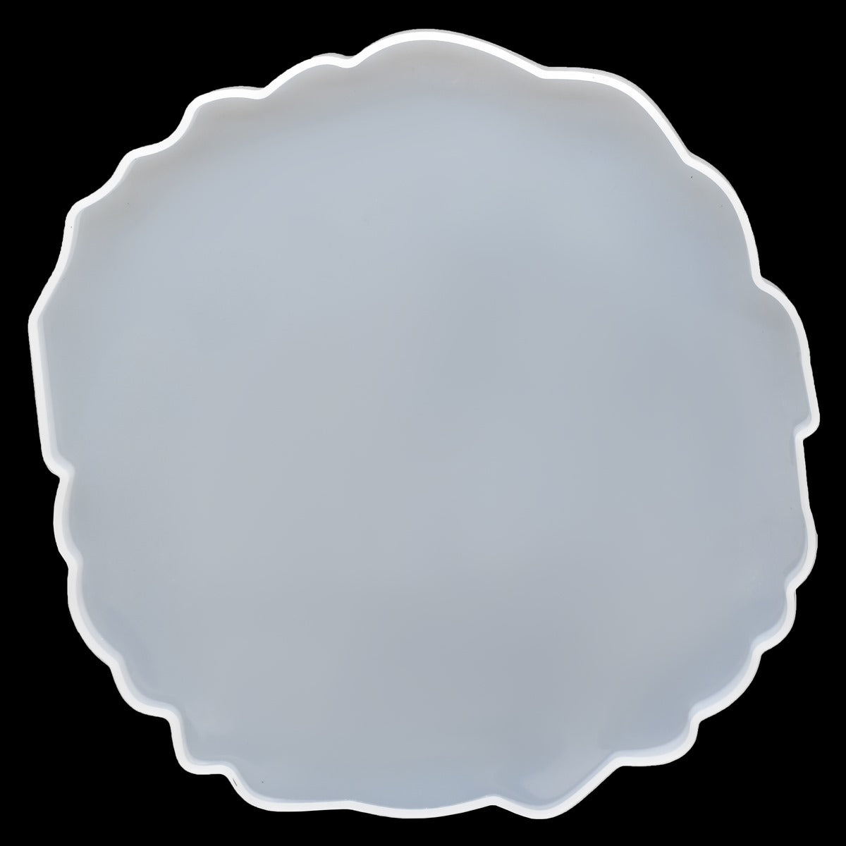 Gift To Love | Silicone Mould Agate Plate Design | Size : 8 Inch | Code : SMAP8IN