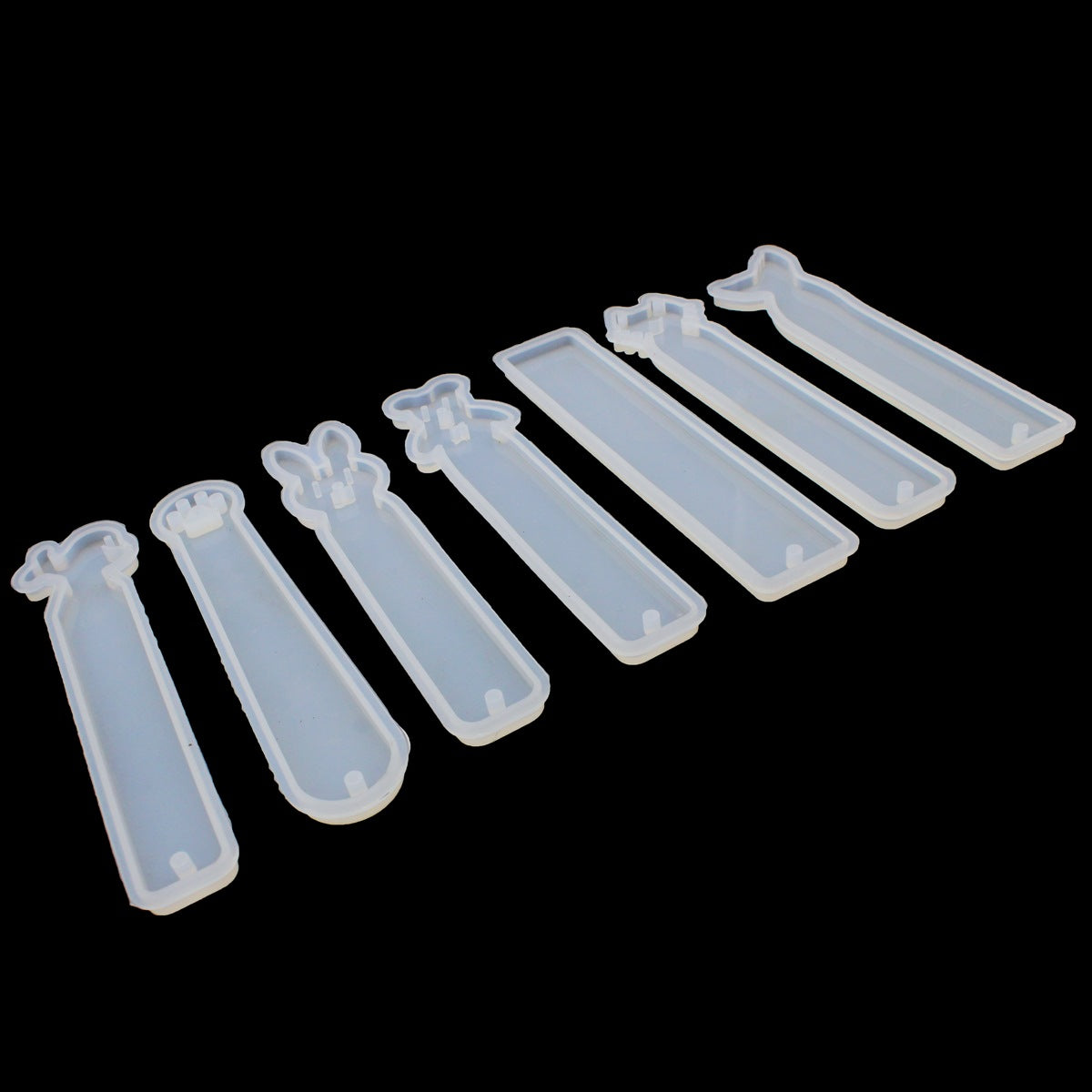 Gift To Love | Silicone Mould Bookmarks | Pcs : 7 Design 7 Pcs Set | Code : SMBS00