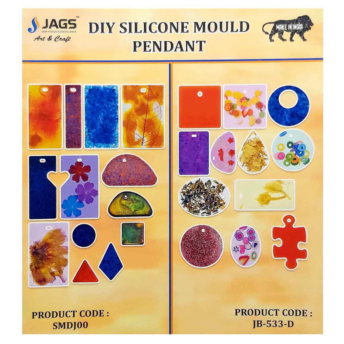 Gift To Love | Silicone Mould Diy Jewelry Locket Pendant | Code : SMDJ00